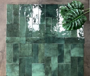 green zellige tiles Sydney